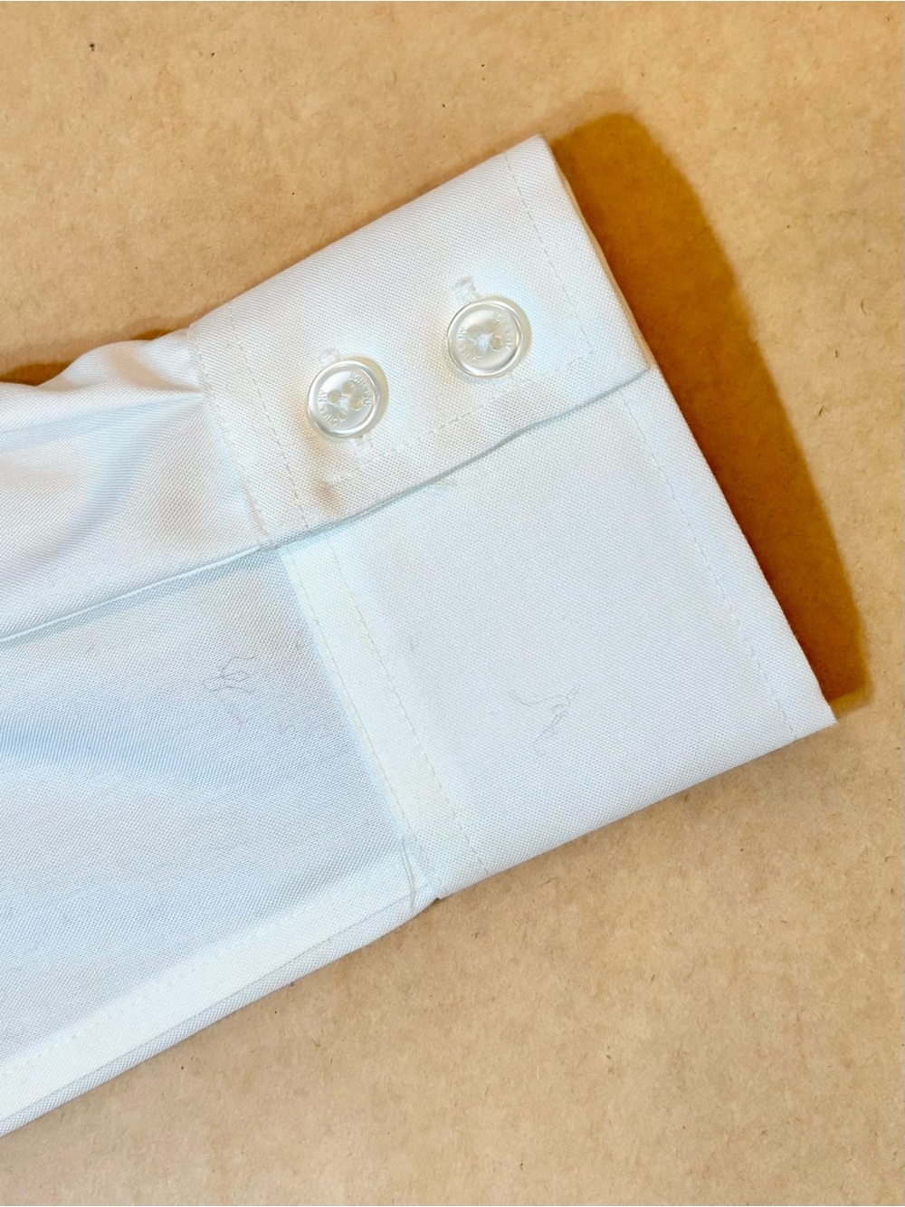 Jones New York White Button-Front V-Neck Blouse - Picture 6 of 12